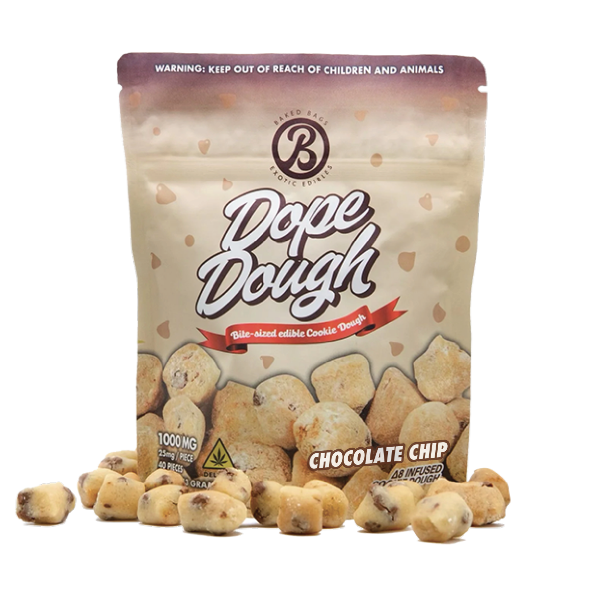 DOPE DOUGH - CHIP DE CHOCOLATE 1000MG