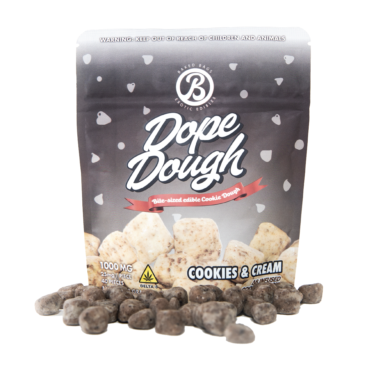 DOPE DOUGH - GALLETAS Y CREMA 1000MG