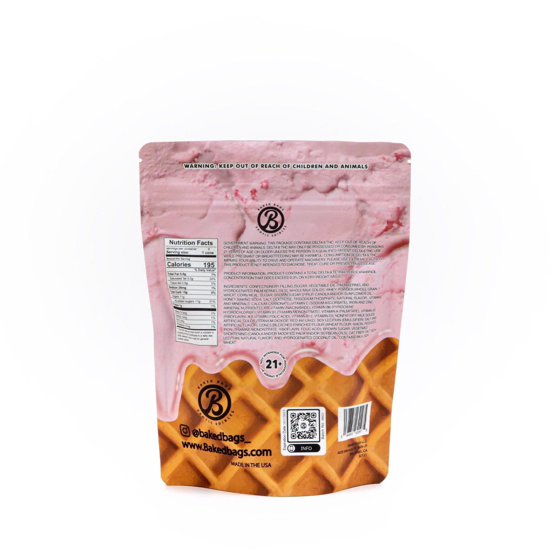 CONED - TARTA DE FRESA 600MG